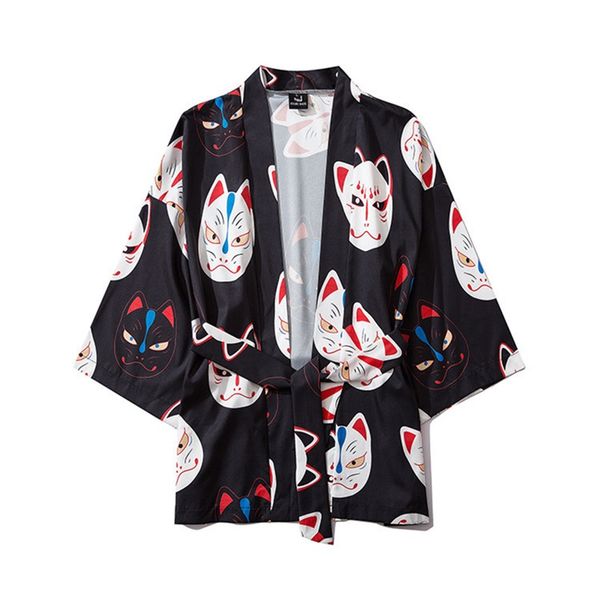 japanese kimono cardigan men blouse women men ghost face print shirt robe 2019 harajuku open stitch outwear kimonos haori ff2268, Red
japanese kimono cardigan men blouse women men ghost face print shirt robe 2019 harajuku open stitch outwear kimonos haori ff2268, Red