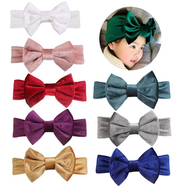 insowni 1pc solid velvet large bow knot elastic headbands headwrap turban hair accessories for newborns toddlers baby girls kids, Slivery;white
insowni 1pc solid velvet large bow knot elastic headbands headwrap turban hair accessories for newborns toddlers baby girls kids, Slivery;white