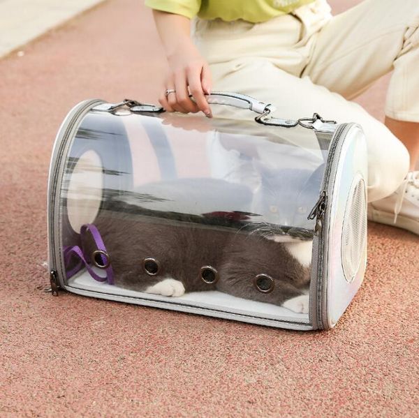 techome fashion porous breathable pet bag travel hiking portable carrier pvc transparent cat bag soft shoulder pet car
techome fashion porous breathable pet bag travel hiking portable carrier pvc transparent cat bag soft shoulder pet car