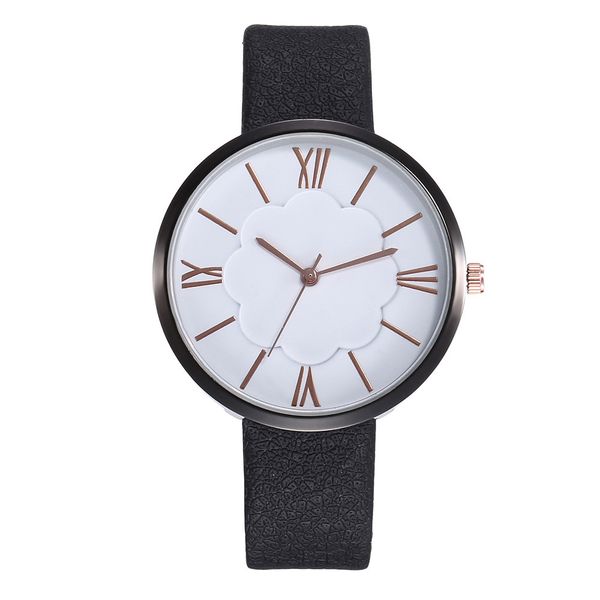 women watches brand black white roman flower dial watch leather strap alloy quartz analog casual watches watch women, Slivery;brown
women watches brand black white roman flower dial watch leather strap alloy quartz analog casual watches watch women, Slivery;brown