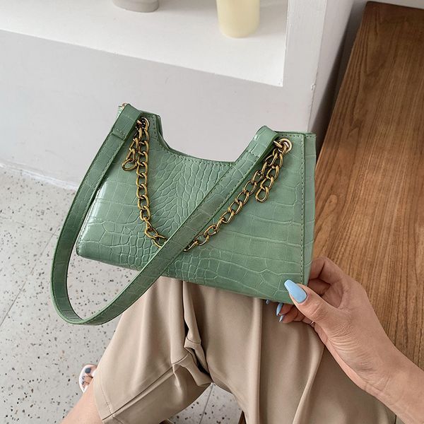 2020 new female bag small bag korean texture wild crocodile pattern shoulder net red envelope chain handbag
2020 new female bag small bag korean texture wild crocodile pattern shoulder net red envelope chain handbag