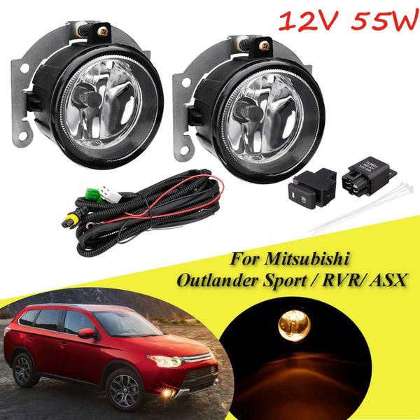1 set front bumper fog lamp light kit with harness for mitsubishi asx outlander outlander sport / rvr 2011-2015 15839896
1 set front bumper fog lamp light kit with harness for mitsubishi asx outlander outlander sport / rvr 2011-2015 15839896