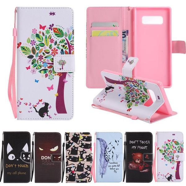 for coque samsung galaxy note 8 case wallet leather flip cover phone bags for samsung note 8 cover girls painted phone case 
for coque samsung galaxy note 8 case wallet leather flip cover phone bags for samsung note 8 cover girls painted phone case