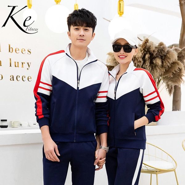 ke jacket clothing blue red jogging suit students men and women uniforms sport set tracksuits big sizes plus extra size, White;black
ke jacket clothing blue red jogging suit students men and women uniforms sport set tracksuits big sizes plus extra size, White;black