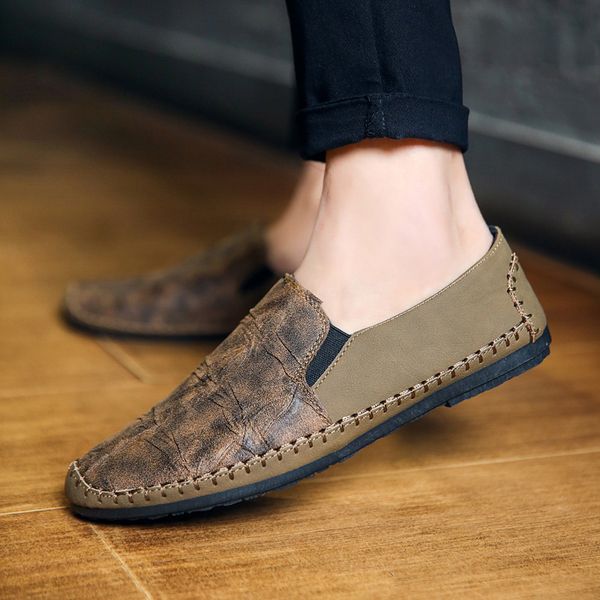 leisure pu soft comfy casual loafers shoes for men concise classics flat slip on shoes fashion retro driving, Black
leisure pu soft comfy casual loafers shoes for men concise classics flat slip on shoes fashion retro driving, Black