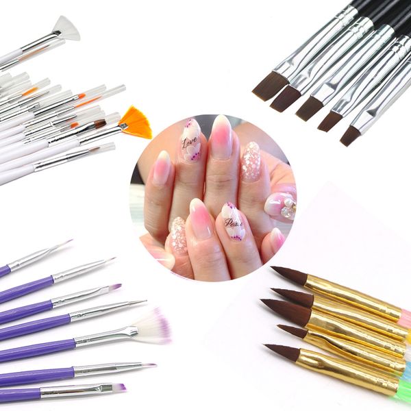 professional manicure nail brush nail art diy painting dotting acrylic drawing brush pen polish art decoration tools, Yellow
professional manicure nail brush nail art diy painting dotting acrylic drawing brush pen polish art decoration tools, Yellow