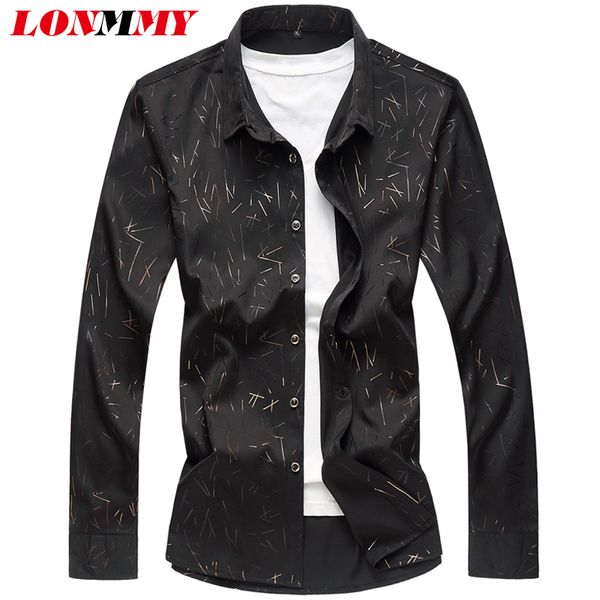 lonmmy 7xl платья сорочки мужские одежды камиза социального вскользь тонкой мужской рубашки с длинным рукавом blusas masculina черный белый, White;black
lonmmy 7xl платья сорочки мужские одежды камиза социального вскользь тонкой мужской рубашки с длинным рукавом blusas masculina черный белый, White;black