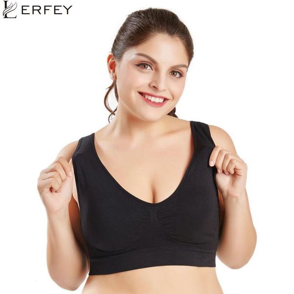 lerfey women seamless bra with pads big size push up bras plus size 4xl 5xl underwear vest wireless padded brassiere, Red;black
lerfey women seamless bra with pads big size push up bras plus size 4xl 5xl underwear vest wireless padded brassiere, Red;black