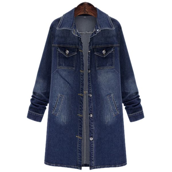 2020 fashion plus size lapel long sleeve medium long slim denim coat spring autumn trench coats for women overcoats g249, Tan;black
2020 fashion plus size lapel long sleeve medium long slim denim coat spring autumn trench coats for women overcoats g249, Tan;black