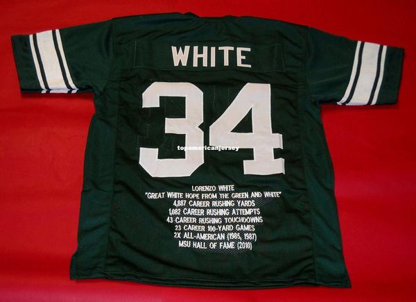 retro #34 lorenzo white custom michigan jersey msu green mens stitching s-5xl,6xl football jerseys running, Black;blue
retro #34 lorenzo white custom michigan jersey msu green mens stitching s-5xl,6xl football jerseys running, Black;blue