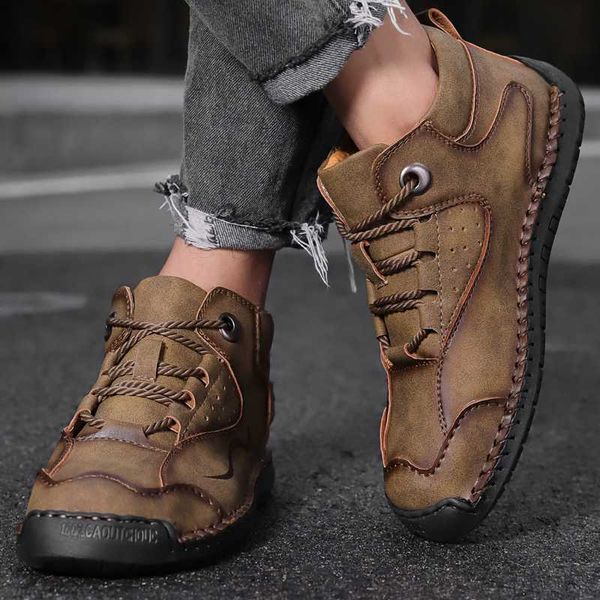 waterproof 2020 winter men boots plush warm snow boots men leather classic lace-up basic driving ankle shoes size 38-46, Black
waterproof 2020 winter men boots plush warm snow boots men leather classic lace-up basic driving ankle shoes size 38-46, Black