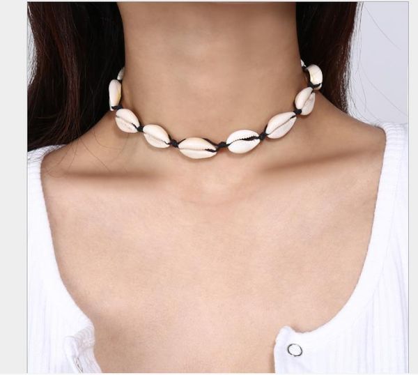 jewelry hawaiian wind personality leisure necklace pure handmade shell short clavicle necklace, Silver
jewelry hawaiian wind personality leisure necklace pure handmade shell short clavicle necklace, Silver