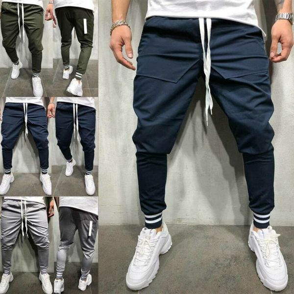 fashion men's casual solid color track pants sports jogging bottoms gym quick-drying breathable sweats long trousers, Black
fashion men's casual solid color track pants sports jogging bottoms gym quick-drying breathable sweats long trousers, Black