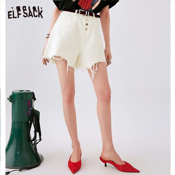 elfsack white floral embroidery frayed denim shorts casual women fashion 2020 summer short jeans mid waist cotton bottoms, White;black
elfsack white floral embroidery frayed denim shorts casual women fashion 2020 summer short jeans mid waist cotton bottoms, White;black