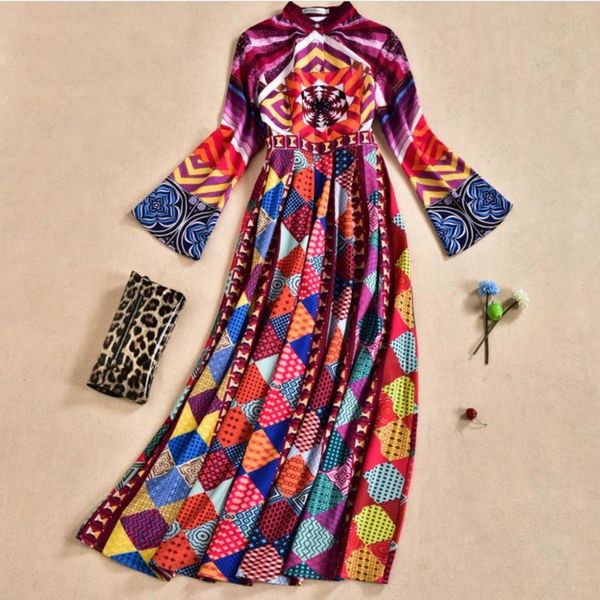 springautumn newfashion строчка печать сыпучие длинными рукавами высокой талией тонкий темперамент отпуск платье, Black;gray
springautumn newfashion строчка печать сыпучие длинными рукавами высокой талией тонкий темперамент отпуск платье, Black;gray
