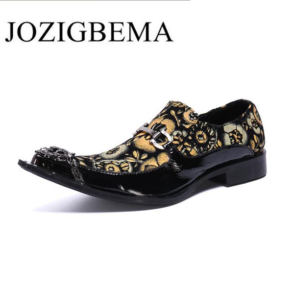 2019 brand genuine leather men printing loafers men fashion leather wedding dress shoes men's flats, Black
2019 brand genuine leather men printing loafers men fashion leather wedding dress shoes men's flats, Black