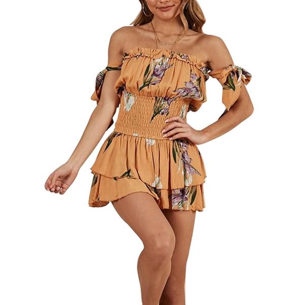 bohemia floral print playsuit women shorts flounce jumpsuit ribbons tie bodycon ruffles bodysuit ig boho resort wear romper, Black;white
bohemia floral print playsuit women shorts flounce jumpsuit ribbons tie bodycon ruffles bodysuit ig boho resort wear romper, Black;white
