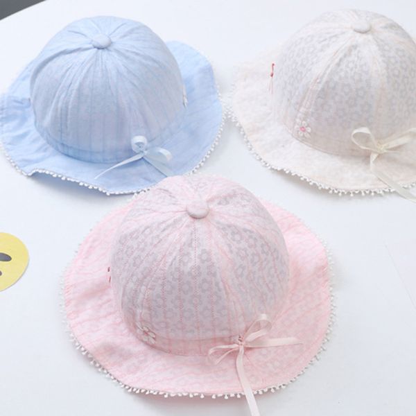 summer cute flower baby hat adjustable infant girl beach sun hat soft bows breathable kids toddler bucket cap baby accessories, Yellow
summer cute flower baby hat adjustable infant girl beach sun hat soft bows breathable kids toddler bucket cap baby accessories, Yellow