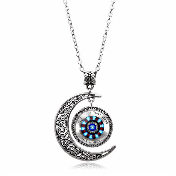2020 новый горячий железный человек arc reactor серебро crescentmoon подвеска луна подвеска цепи ожерелье доказательство того, что тони стар, Silver
2020 новый горячий железный человек arc reactor серебро crescentmoon подвеска луна подвеска цепи ожерелье доказательство того, что тони стар, Silver