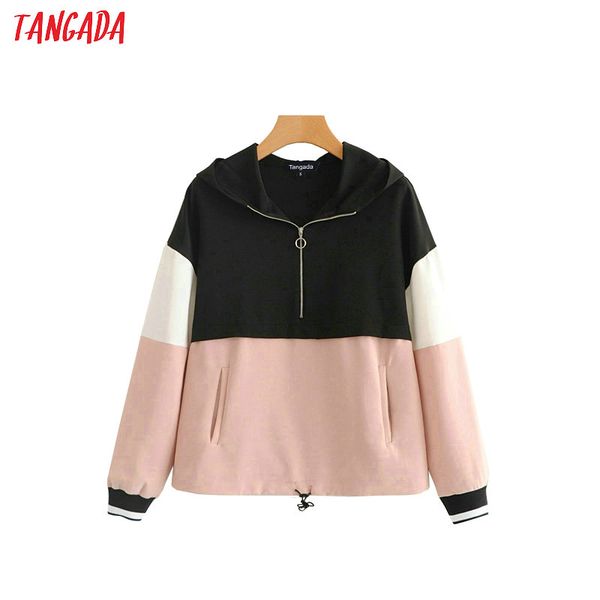 tangada women bomber jacket pink female autumn 2019 long sleeve zipper ladies oversized jackets outwear hy140, Black;brown
tangada women bomber jacket pink female autumn 2019 long sleeve zipper ladies oversized jackets outwear hy140, Black;brown