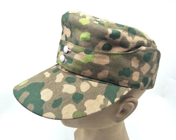 wwii german army elite m43 dot 44 hat field camouflage cap military hat, Black;white
wwii german army elite m43 dot 44 hat field camouflage cap military hat, Black;white