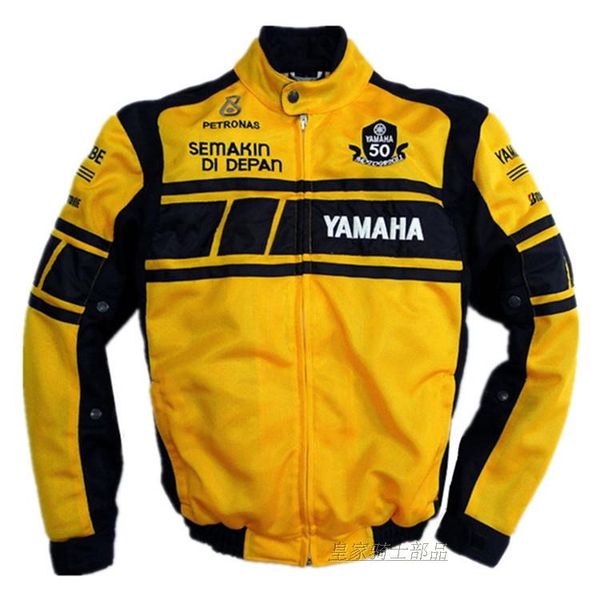 2018 moto gp 50-year anniversary yellow jacket for yamaha racing team summer mesh breathable clothing with 5 protective gear
2018 moto gp 50-year anniversary yellow jacket for yamaha racing team summer mesh breathable clothing with 5 protective gear