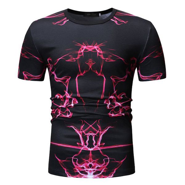 2019 summer men's animal t-shirt men's striped splicing pattern casual fashion lapel short sleeve funny tees z0409, White;black
2019 summer men's animal t-shirt men's striped splicing pattern casual fashion lapel short sleeve funny tees z0409, White;black