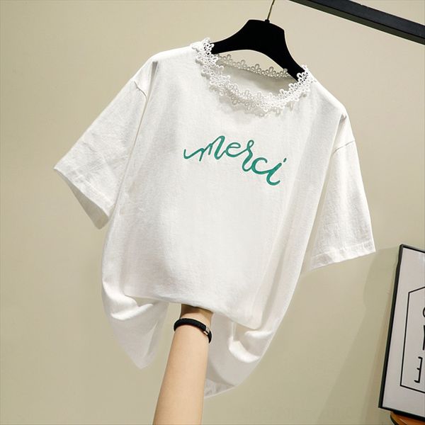 2020 loose slim female summer letter student short sleeve women's wear 2020 loose slim female summer letter student short t-shirt sl, White
2020 loose slim female summer letter student short sleeve women's wear 2020 loose slim female summer letter student short t-shirt sl, White