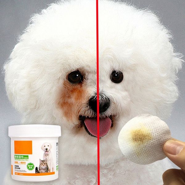 120 шт / бутылка новые pet круглые белые салфетки для собак кошки другие животные безопасно протирать tears пятна экстракт алоэ
120 шт / бутылка новые pet круглые белые салфетки для собак кошки другие животные безопасно протирать tears пятна экстракт алоэ
