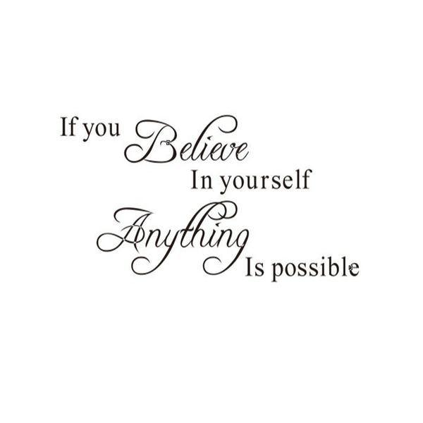 wall sticker removable home vinyl window wall stickers decal believe yourself
wall sticker removable home vinyl window wall stickers decal believe yourself