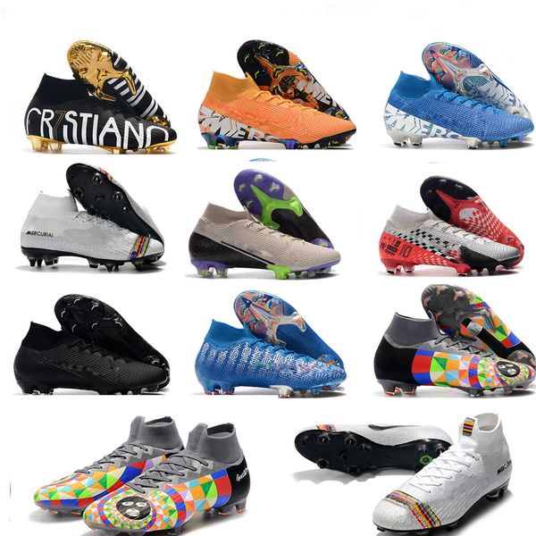 mercurial superfly vi 360 elite fg kj 6 xii 13 cr7 mens soccer cleats ronaldo neymar high heel soccer shoes acc football boots
mercurial superfly vi 360 elite fg kj 6 xii 13 cr7 mens soccer cleats ronaldo neymar high heel soccer shoes acc football boots