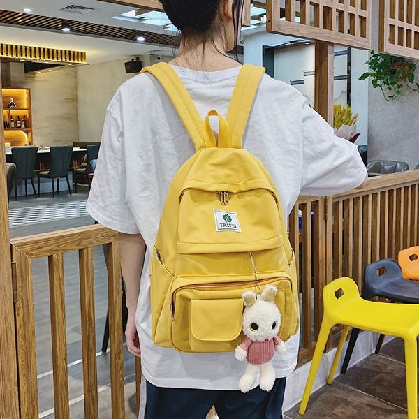 fashion canvas women backpack korean of kawaii backpack multi-pocket schoolbag for teenagers girls cute student bag 2020
fashion canvas women backpack korean of kawaii backpack multi-pocket schoolbag for teenagers girls cute student bag 2020