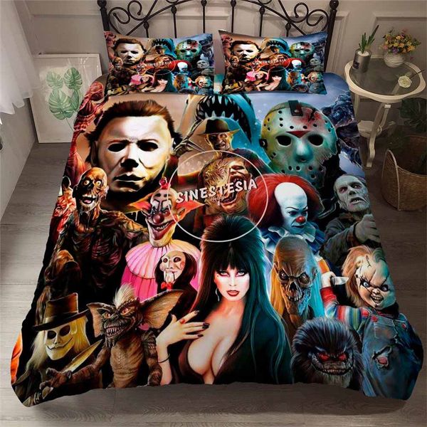 helengili 3d bedding set horror movie print duvet cover set bedcloth with pillowcase bed home textiles #kbrw-04
helengili 3d bedding set horror movie print duvet cover set bedcloth with pillowcase bed home textiles #kbrw-04