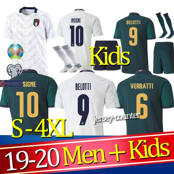 man + kids 2019 2020 italy european cup soccer jersey 19 20 green away jorginho el shaarawy bonucci insigne bernardeschi football shirts, Black;yellow 
man + kids 2019 2020 italy european cup soccer jersey 19 20 green away jorginho el shaarawy bonucci insigne bernardeschi football shirts, Black;yellow