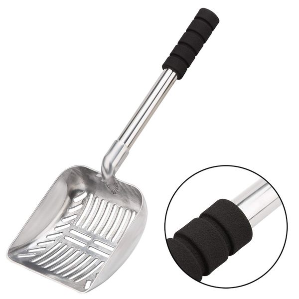 metal cat litter scoop with deep shovel and long handle detachable stainless steel non-stick cat litter sifter with foam padded other cat su
metal cat litter scoop with deep shovel and long handle detachable stainless steel non-stick cat litter sifter with foam padded other cat su