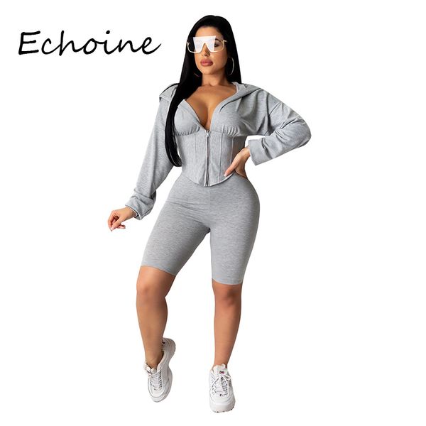 2020 spring women sportwear two pieces set tracksuit women hooded crop coat + pants long sleeve summer clothes for, White
2020 spring women sportwear two pieces set tracksuit women hooded crop coat + pants long sleeve summer clothes for, White