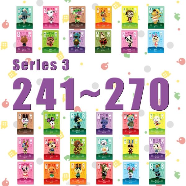 animal crossing card amiibo printed nfc card compatible pick from the list series 3 (241 to 270
animal crossing card amiibo printed nfc card compatible pick from the list series 3 (241 to 270