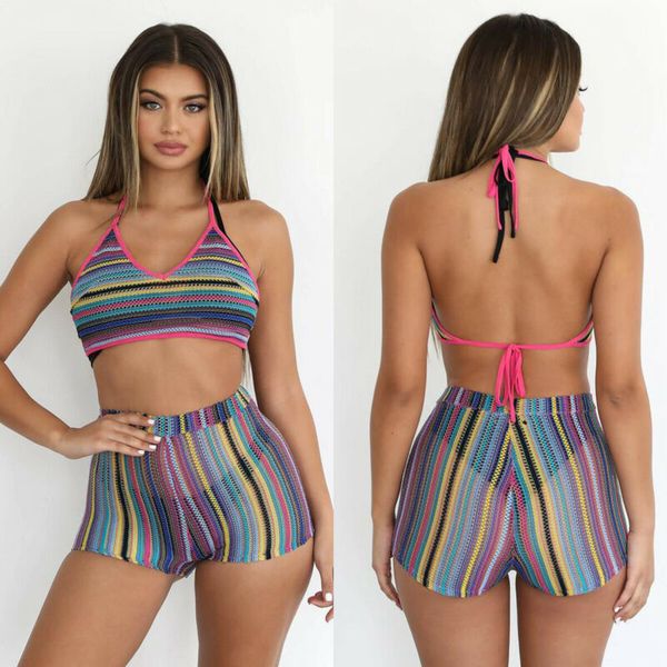 women see through sheer meshtwo piece bikini hoodie crop and legging pants, White 
women see through sheer meshtwo piece bikini hoodie crop and legging pants, White