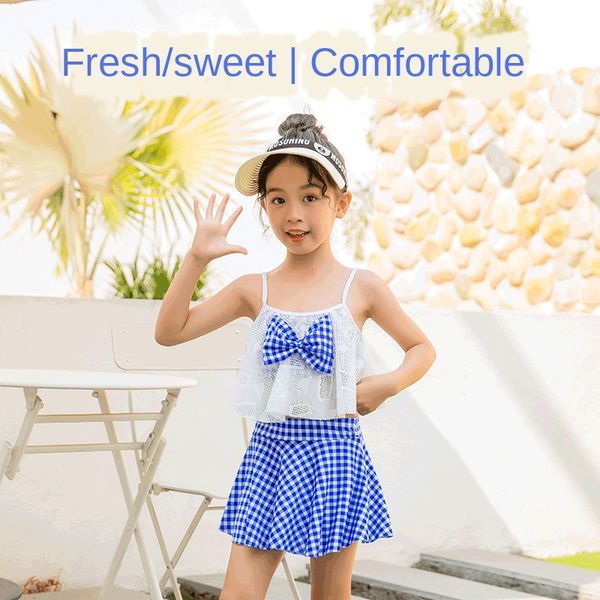 2020 girl's swimwear plaid princess dress style split dress swimsuit swimsuit for children cute girl's swimwear, White;black
2020 girl's swimwear plaid princess dress style split dress swimsuit swimsuit for children cute girl's swimwear, White;black