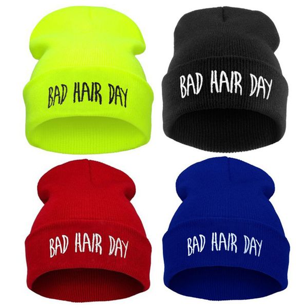 fashion new colors winter casual female hat bad hair days knitted soft elastic skullies beanie hats for women men ing
fashion new colors winter casual female hat bad hair days knitted soft elastic skullies beanie hats for women men ing