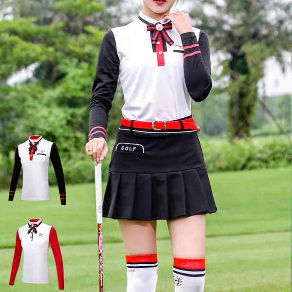2019 pgm golf t-shirts women patchwork slimming long sleeve soft sports tennis shirt woman training golf apparel d0491, Black;blue
2019 pgm golf t-shirts women patchwork slimming long sleeve soft sports tennis shirt woman training golf apparel d0491, Black;blue