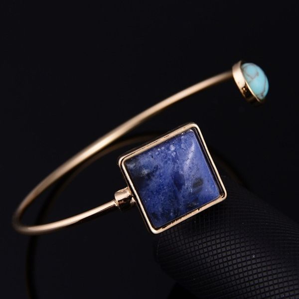 women bangle charm bracelet retro lapis lazuli turquoise bangles party dress jewelry, Black
women bangle charm bracelet retro lapis lazuli turquoise bangles party dress jewelry, Black