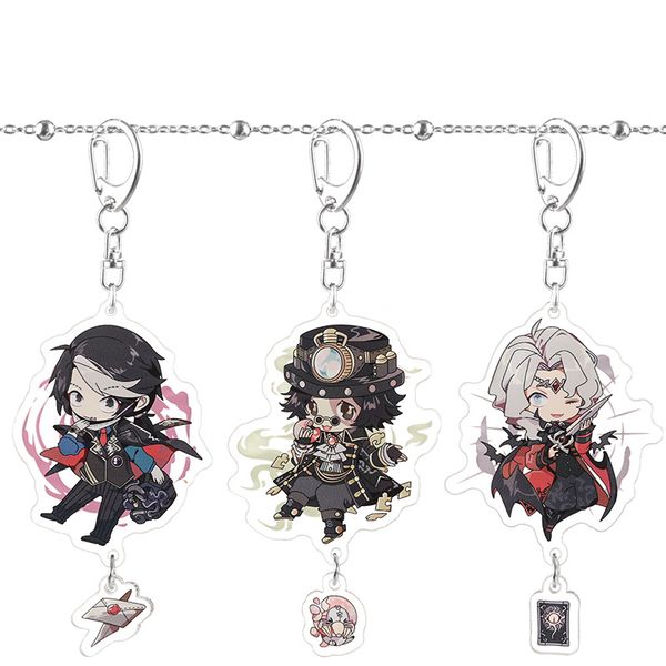 keychain creative man key chain bags game identity v women key ring chain for pants pendant acrylic kids holder jewellery, Silver
keychain creative man key chain bags game identity v women key ring chain for pants pendant acrylic kids holder jewellery, Silver