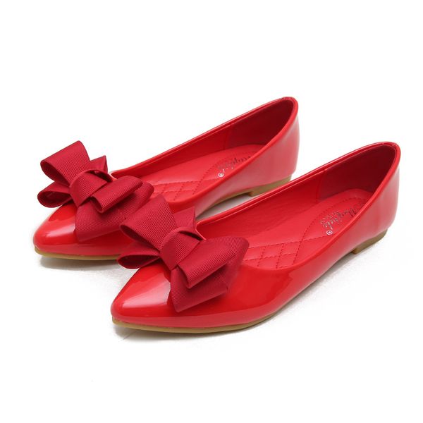plus big size 43 fashion air-cushioned insole soft women flat shoes red/beige patent leather bow loafers comfort driving shoes, Black
plus big size 43 fashion air-cushioned insole soft women flat shoes red/beige patent leather bow loafers comfort driving shoes, Black