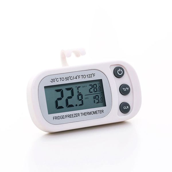 digital waterproof refrigerator er room thermometer max/min record function with large lcd display
digital waterproof refrigerator er room thermometer max/min record function with large lcd display