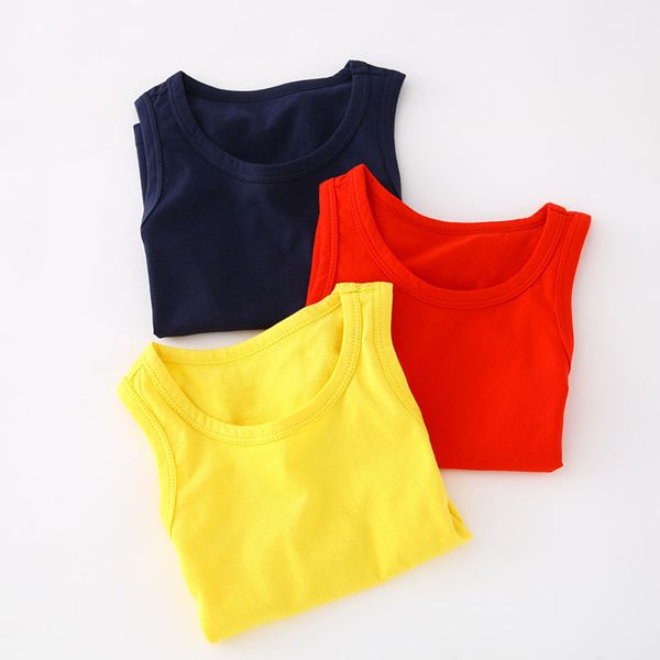 2-11y kids baby boys vests t-shirts children summer vest outfit kid boy girl solid clothes cotton tees black playsuits, Blue
2-11y kids baby boys vests t-shirts children summer vest outfit kid boy girl solid clothes cotton tees black playsuits, Blue
