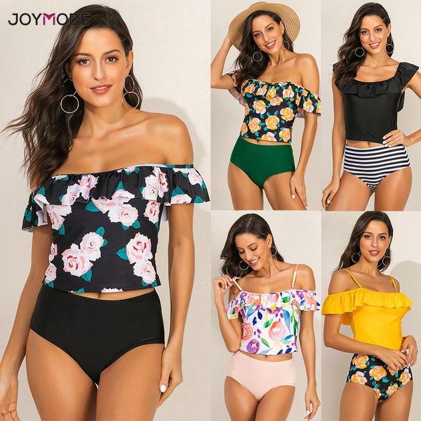 joymode 2019 new off the shoulder solid swimwear women swimsuit push up female bathing suit ruffle high waisted tankini xxl, White;black
joymode 2019 new off the shoulder solid swimwear women swimsuit push up female bathing suit ruffle high waisted tankini xxl, White;black