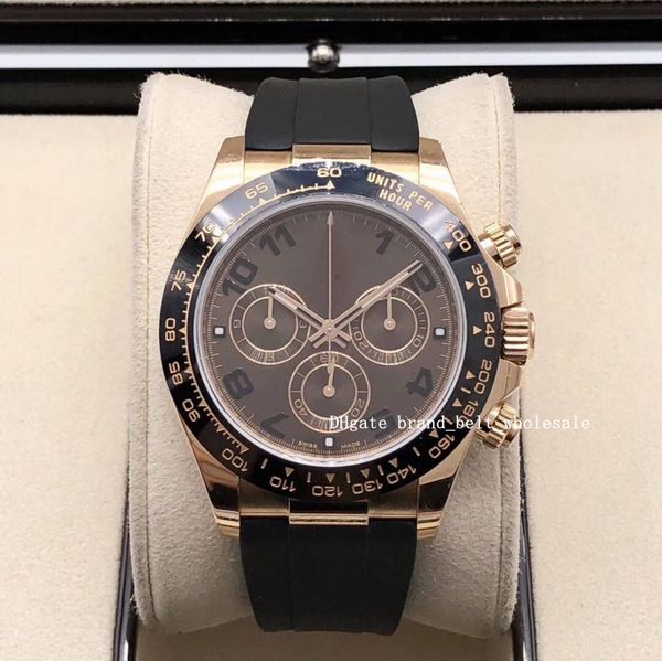 shopkeeper recommend 2813 ceramic 18k rose chocolate 40mm no cosmograph stainless steel automatic watch men's watch, Slivery;brown
shopkeeper recommend 2813 ceramic 18k rose chocolate 40mm no cosmograph stainless steel automatic watch men's watch, Slivery;brown