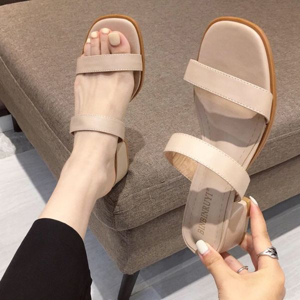 gladiator brief double band sandals women solid open toe slippers trendy new roman square toe med high heels sandalias mujer2020, Black
gladiator brief double band sandals women solid open toe slippers trendy new roman square toe med high heels sandalias mujer2020, Black