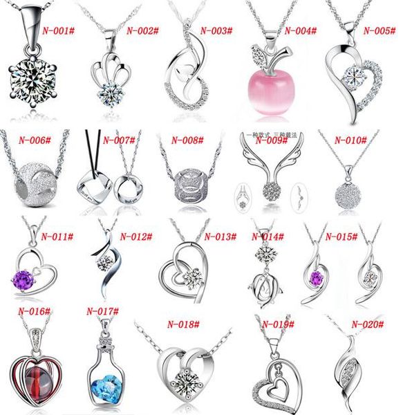 mxza 925 sterling silver pendant necklace wedding crystal jewelry set with white gold plating different styles mix order fashion jewelry
mxza 925 sterling silver pendant necklace wedding crystal jewelry set with white gold plating different styles mix order fashion jewelry